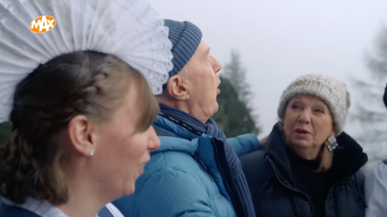 André van Duin en Janny van der Heijden hebben enorm veel plezier 'Eerste beelden Denkend aan André van Duin en Janny van der Heijden hebben enorm veel plezier 'Eerste beelden Denkend aan